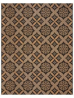 Gertmenian Paseo Niala Medallion Moroccan Tile Polypropylene Flatweave Indoor/ Outdoor Area Rugs