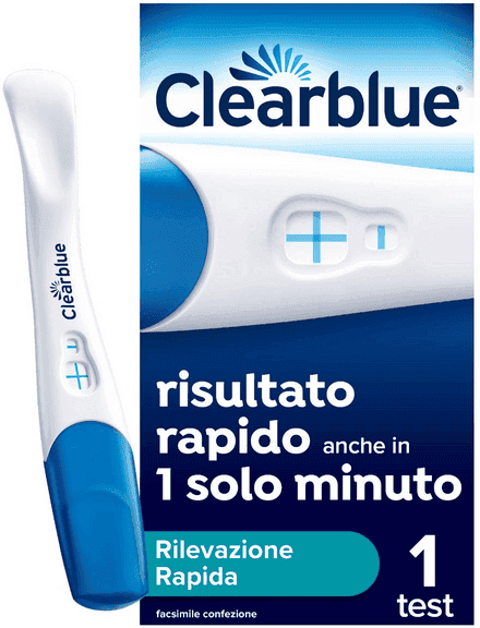 ClearBlue Test di Gravidanza Rilevazione Rapida 1 Test