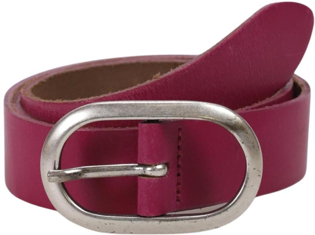 Vanzetti Damen Gürtel, Pink, Gr. 85, Leder - Second Hand