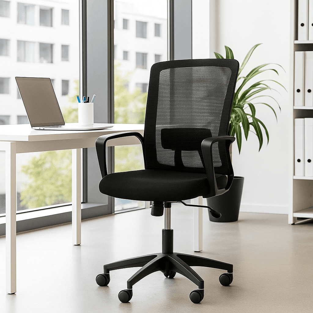 B2B Partner Krzesło biurowe BASE 1+1 GRATIS, pomarańczowy