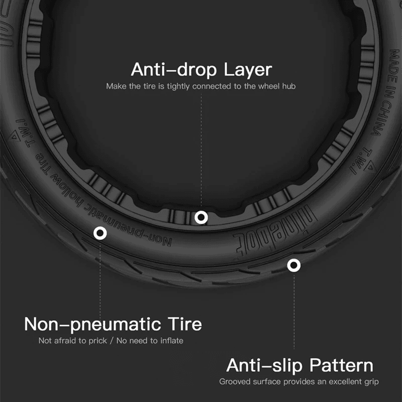 NONE Original Comfort Tire for Ninebot by Segway GoKart Pro S Max Self Balance Scooter Comfortable Tire Parts