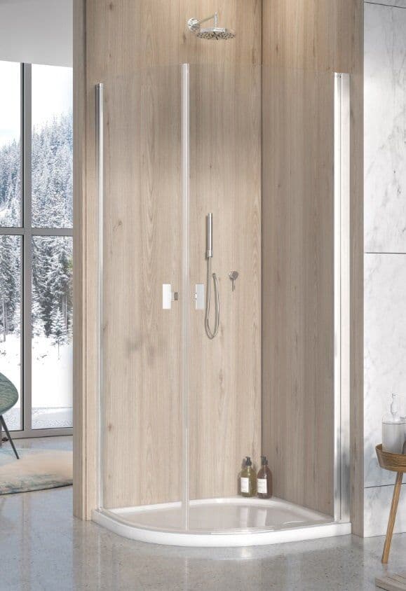 Radaway Nes PDD I kabina 90x90cm szkło przejrzyste 10020090-01-01L/10020090-01-01R