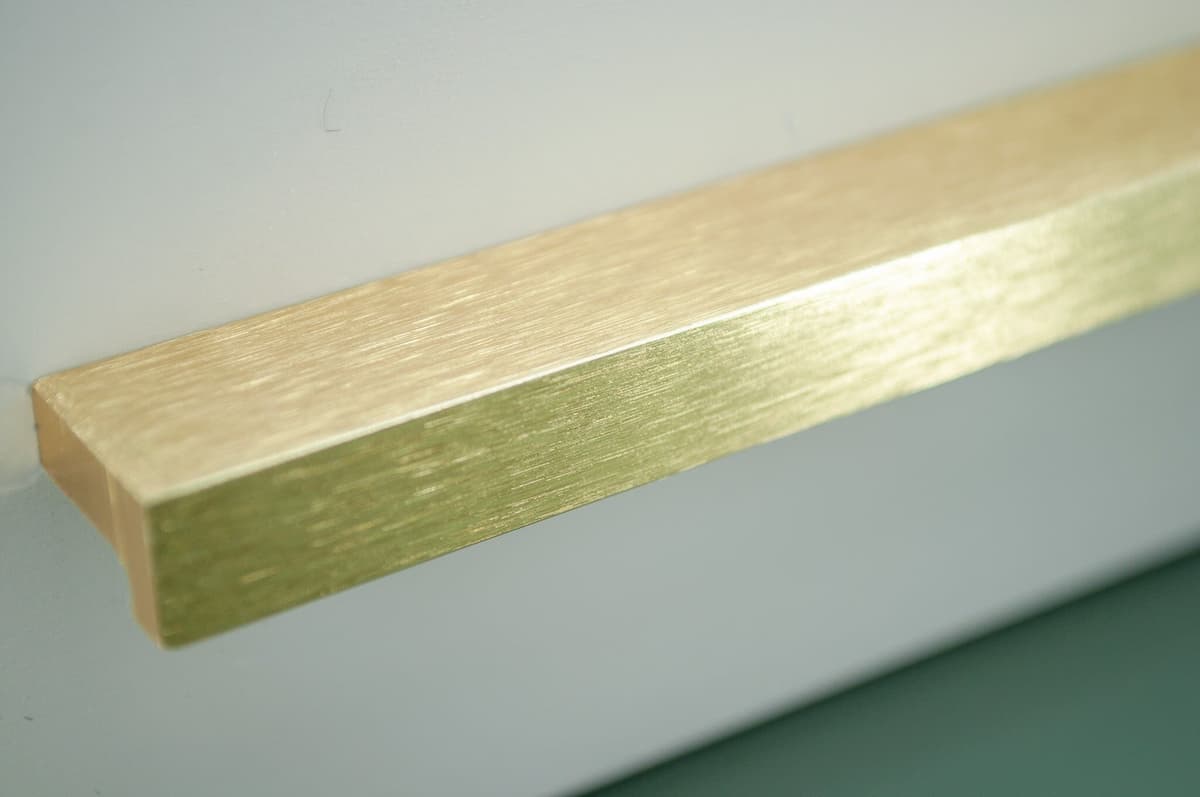 Håndtak, Metall, Gull/messing ”laredo Aurum” 96…192 Mm – 160mm – 160 Mm