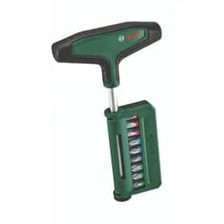 Bosch Bit-Schraubendreher mit T-Griff, 19-teiliges Set - 1600A039J3