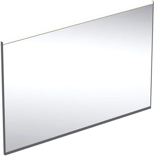 Geberit Option Plus Square Lichtspiegel 502784141 105 x 70 cm, schwarz matt/Aluminium eloxiert, direkte-/indirekte Beleuchtung