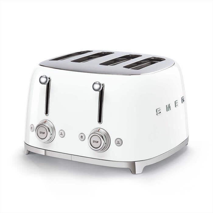 SMEG Tostapane 50's Style 4x4 Fette – Tsf03wheu-bianco