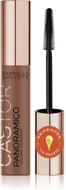 Gabriella Salvete Panoramico Castor Volumising and Lengthening Mascara with nourishing effect 13 ml