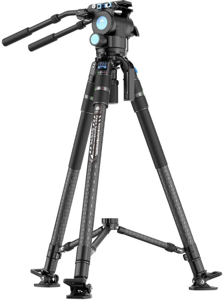SIRUI SVS75+SVH15 Broadcast Stativ mit SVH15 Hydraulik Videoneiger   -10% mit CODE: SIRUIIW2026