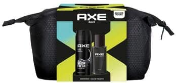 Axe Black EDT 100 ml + Desodorizante 150 ml + Necessaire Lote