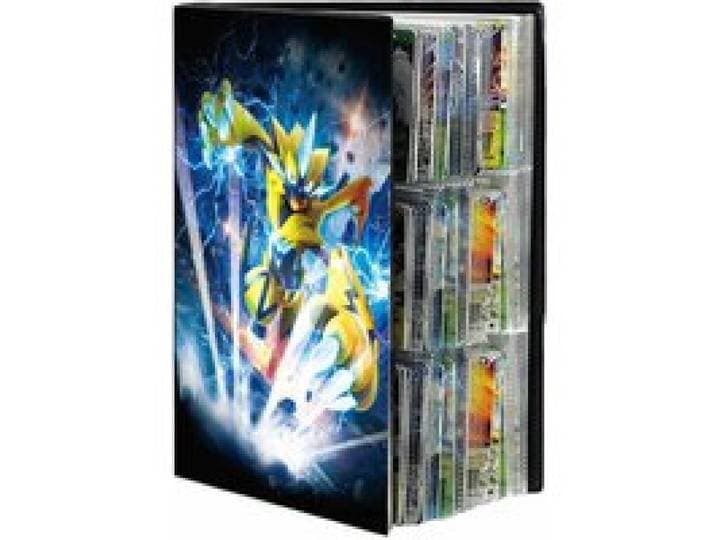 9-vakjes kaartenalbum map anime cover collectiehouder binder geschikt voor Pokémon YuGiOh TCG game sport voetbal 540 kaarten opbergruimte