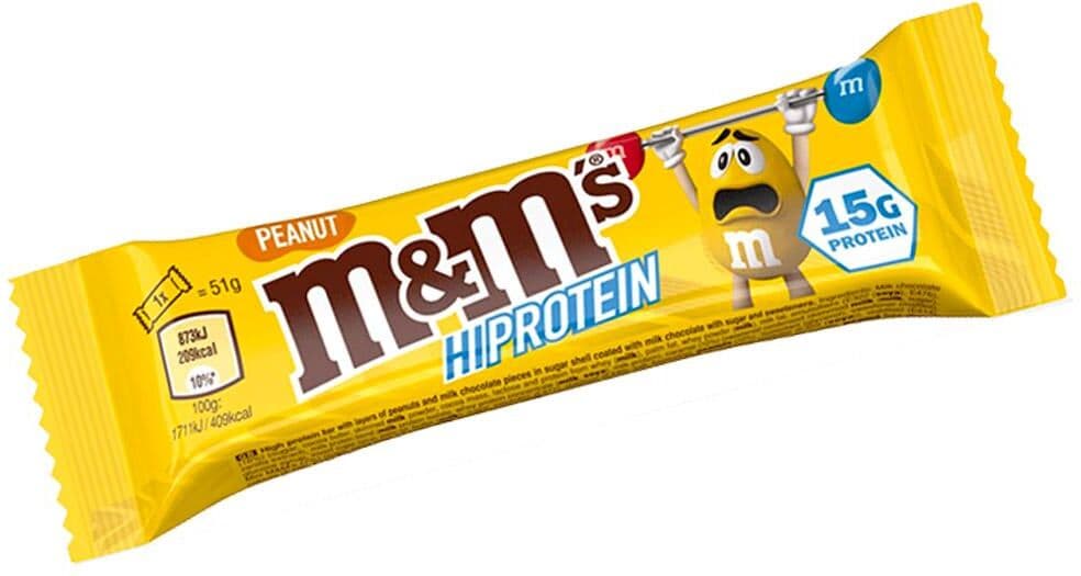 Mars Protein  - M&M's Bar Protein Peanut - Barre Energétique