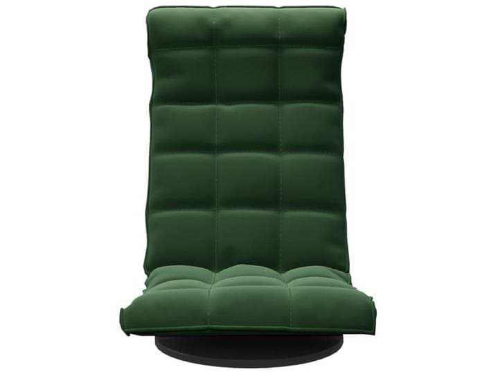 Best2026@velours Fauteuil Relax SHIELDPRO® - Siège maximal: 110 kg - Chaise de sol pivotante Vert foncé - pour salon2359