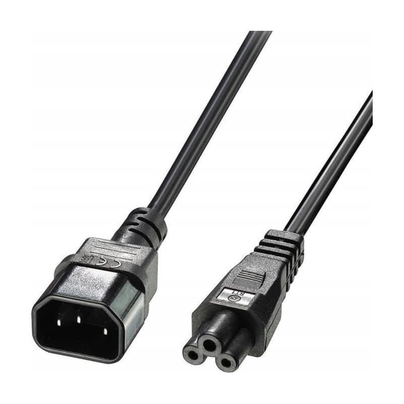 Lindy Lindy IEC C14 / IEC C5 - IEC C14 / IEC C5 Cable 5m Γκρι 30343