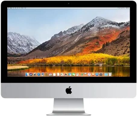 Apple Imac 21" 2017 A1418 I5-7400 3.0ghz 1 Tb Hdd 8 Gb Standard Sølv Meget Flot
