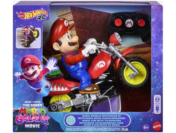 Ferngesteuertes Hot Wheels Mario Kart Motorrad
