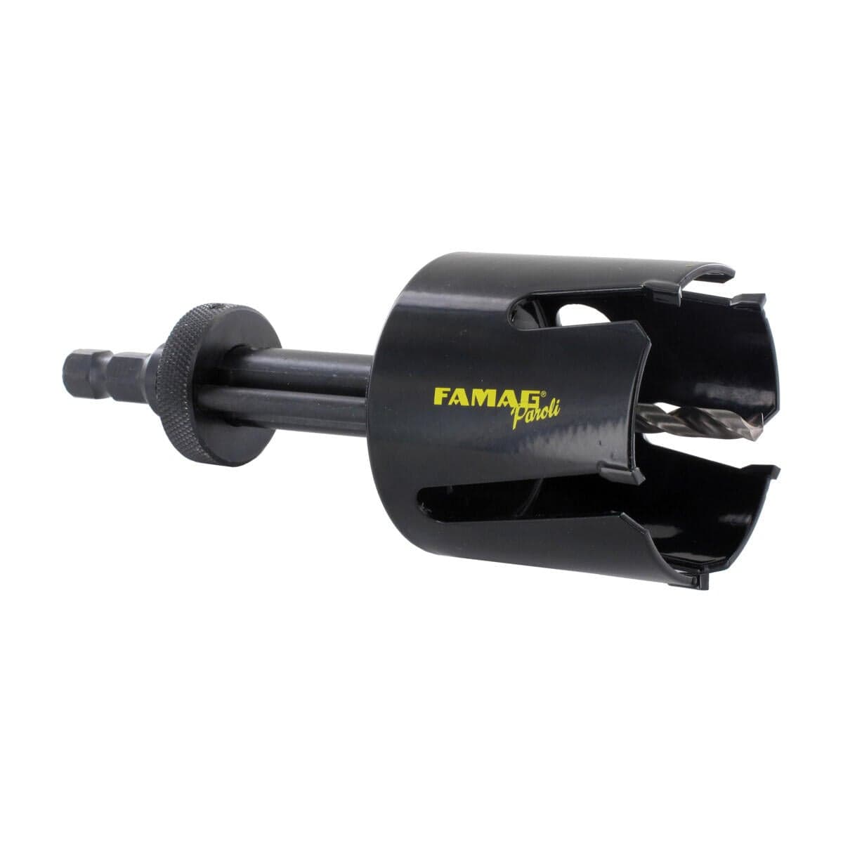 Famag Lochsäge 210 mm, Schnitttiefe 50 mm, Universalsäge HM, für Holz, Plattenwerkstoffe, Fliesen