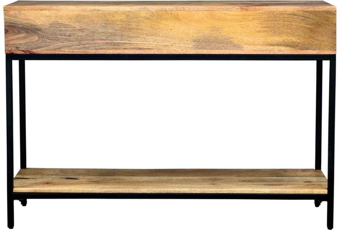 LAKŠMI-indickynabytek.cz Konzolový stůl Gita 110x76x35 z masivu mango