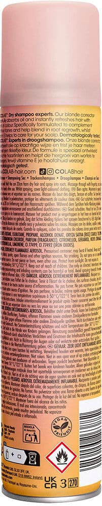 Colab Blonde shampoo seco 200 ml