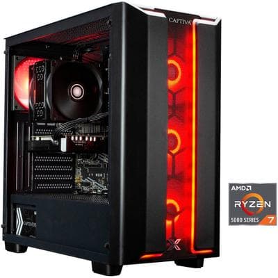 CAPTIVA Gaming-PC "Advanced Gaming R94-031", schwarz, Microsoft Windows 11 Home (64 Bit), GeForce RTX™ 5060, 32 GB RAM 1.000 GB SSD, Desktop-PCs