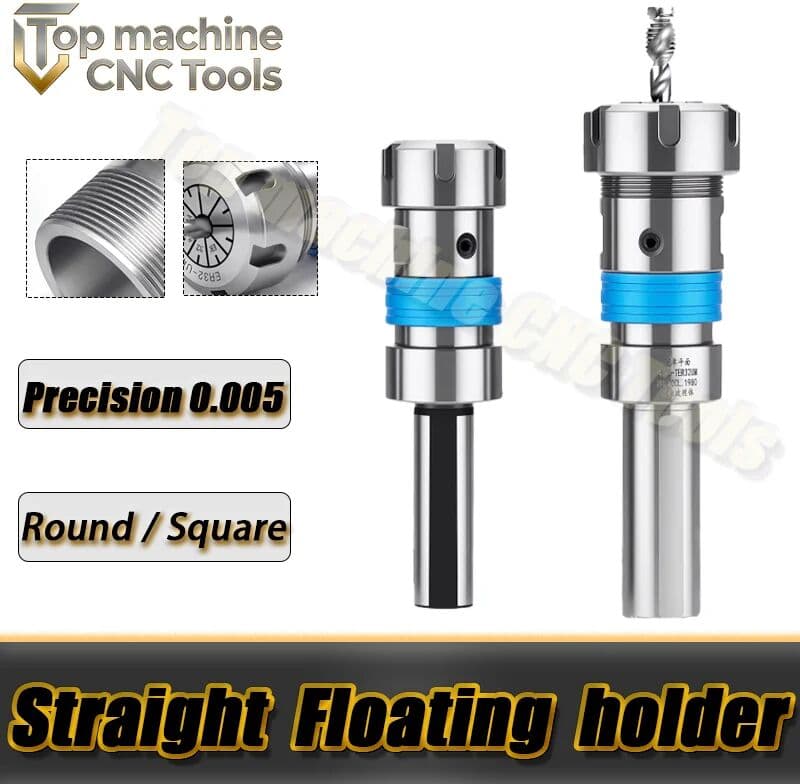 NONE Tap Chuck Telescopic TER20 TER25 ER20 ER25 D20 25 Floating Tap Chuck for CNC Lathe Tap Overload Protection Torque Tapping Holder
