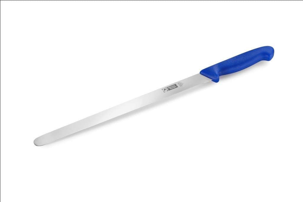 Thermohauser Konditiermes van roestvrij staal met blauw handvat