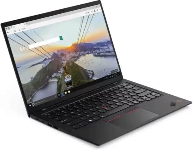 Lenovo Thinkpad X1 Carbon 14" Gen. 9 I5-1145g7 2.6ghz 256 Gb 8 Gb Intel Iris Xe Graphics 1920 X 1200 Standard Sort Meget Flot