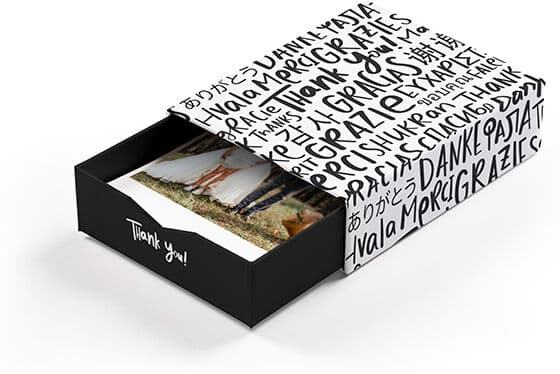 Myposter Bilderbox mit 10 Fotos im Design "Thank you"
