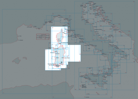 HiNelson Carta nautica Corsica e sardegna Da capo s.elia a capo bellavista