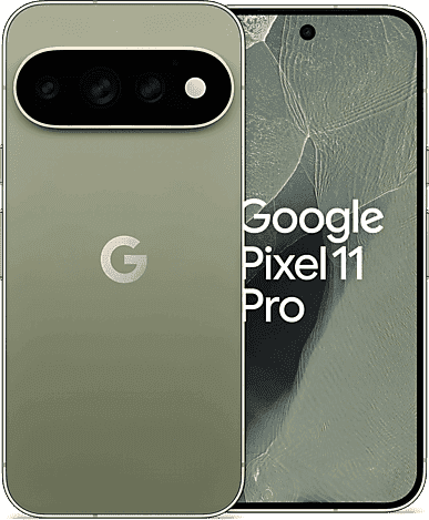 REACONDICIONADO Seminuevo Excelente Google Pixel 11 Pro, Verde oliva, 256GB, 12GB RAM, 6.34" OLED, Tensor G6, 4850 mAh