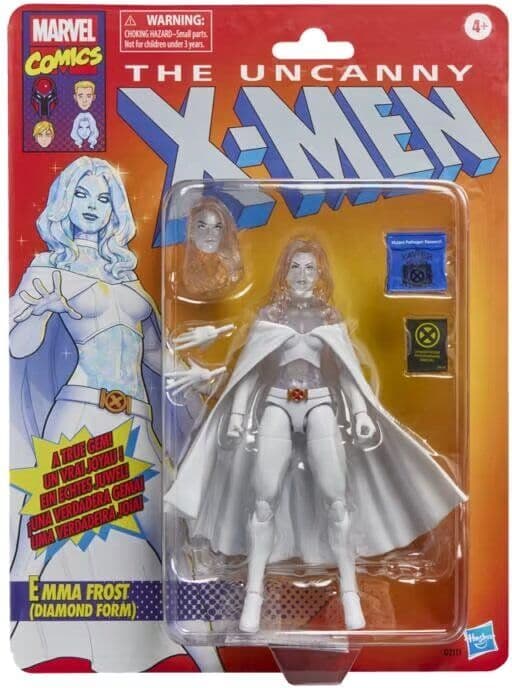 Hasbro Figura Marvel Comics The Uncanny X-Men Emma Frost Diamond Form Talla Única Unisex