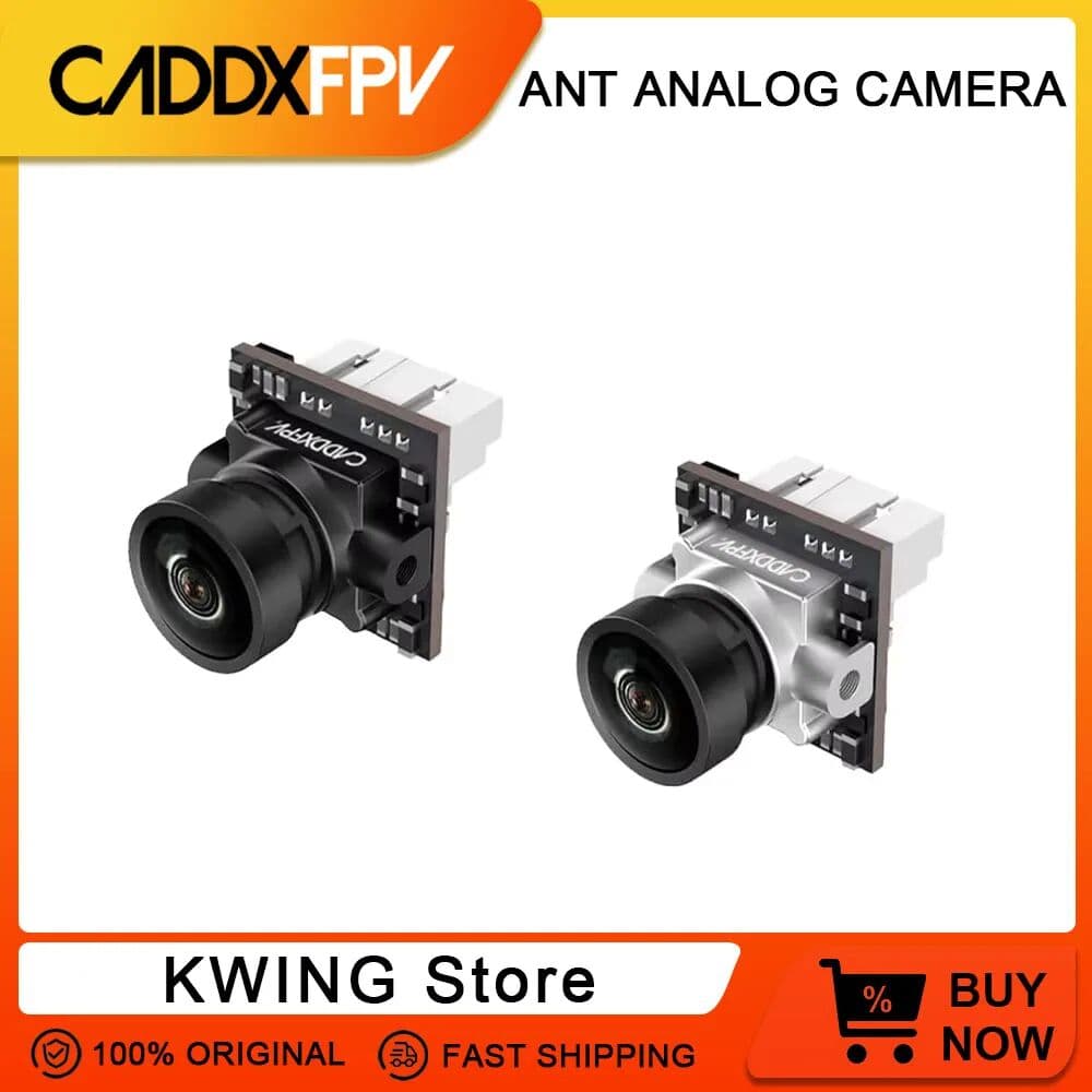KWINGFPV CADDX Ant FPV Camera 1200TVL Ant Lite Analog Camera (FPV Cycle Edition) 4:3/16:9 NTSC/PAL Camera