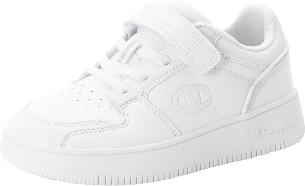 Sneaker CHAMPION "RD18 2.0 LOW B PS", Jungen, Gr. 28, Synthetik, weiss (weiß), Schuhe Sneaker, für Kinder weiß 28, Synthetik
