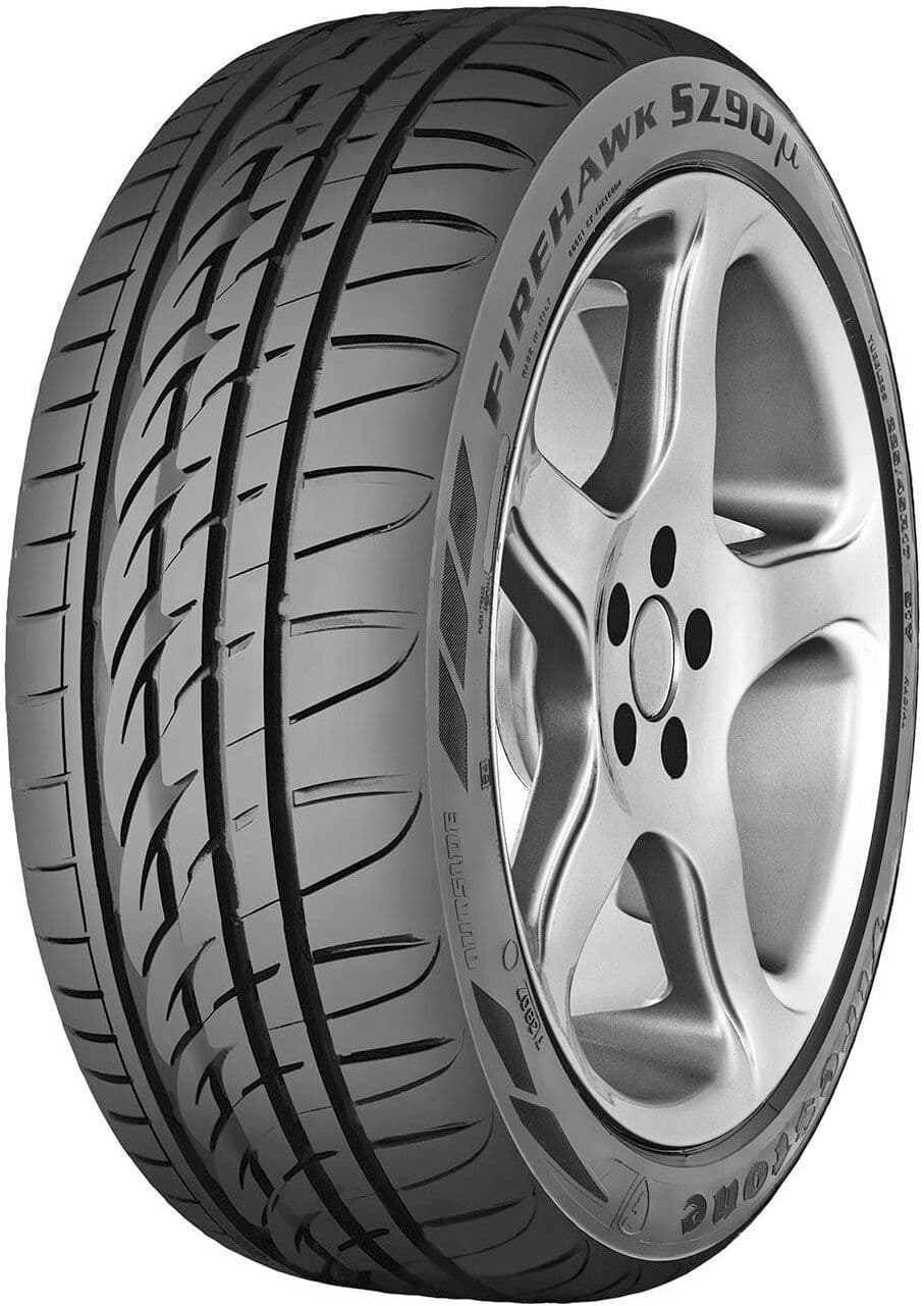 Sommerreifen FIRESTONE "FIRESTONE", schwarz, 225mm / 45 % R 17 94Y XL, Autoreifen, FP