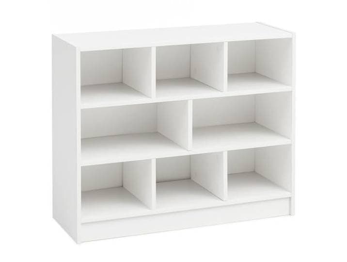 WOHNLING Boekenkast 80x29,5x68,5 cm Wit, Staand Rek