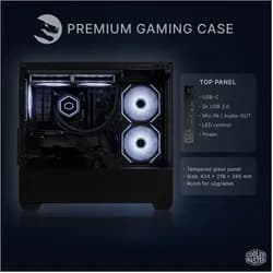 Sedatech Ultimate Gaming PC - UCCO411I2I1HF (1000 GB, 32 GB), PC, Schwarz