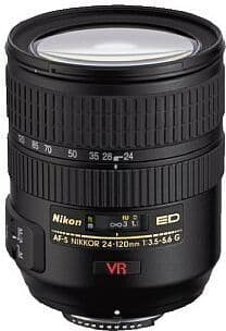Nikon AF-S 24-120mm 3.5-5.6 G IF-ED VR   Svart