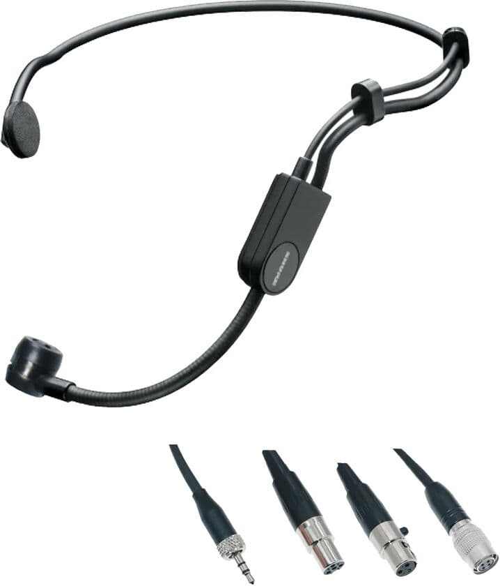 NONE PGA31-TQG Headset Condenser Microphone For Shure PGXD14 GLXD14 BLX1288 BLX14 Wireless Bodypack Transmitter 4Pin TA4F 3Pin TA3F3