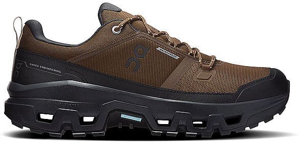ON Herren Wanderschuhe Cloudrock Low WP braun   47 1/2 M