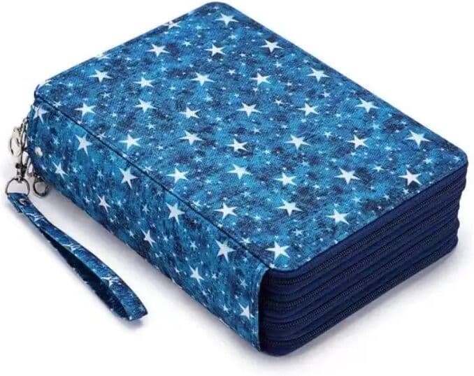 DIANNY School Pencil Case 200 Slots Pencilcase Supplies Large Capacity Stationery Pen Bag Organizer 4 Compartment Aesthetic Box Kit