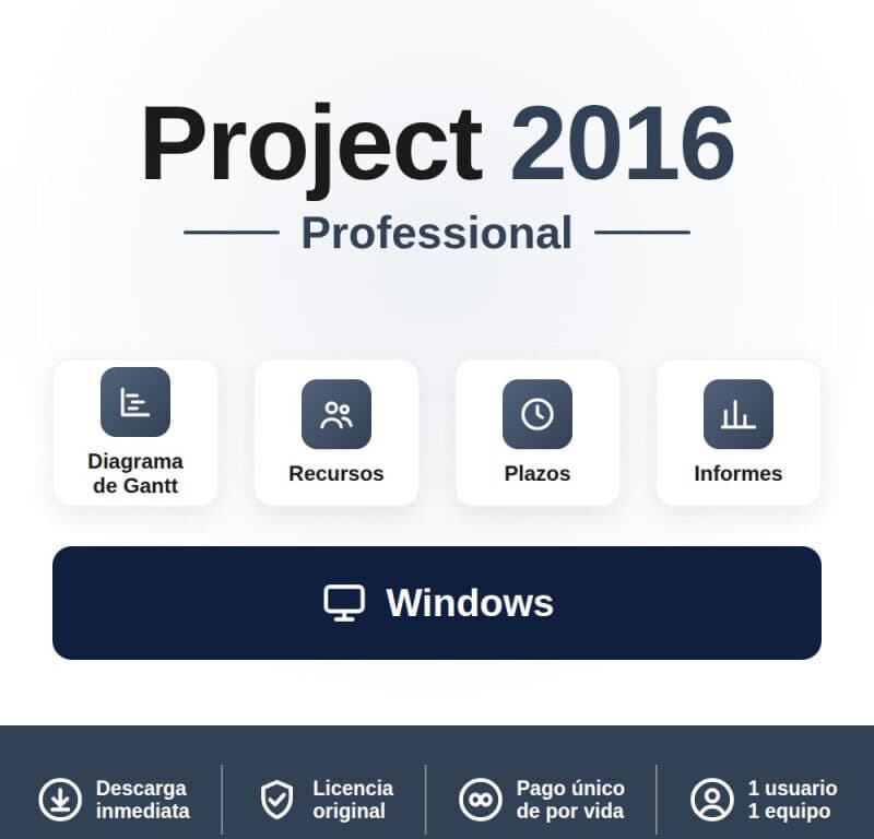 Microsoft Project Professional 2016