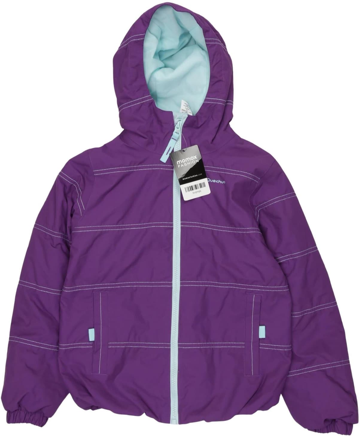 quechua Mädchen Jacke oder Mantel, Lila, Gr. EU 128, Synthetik - Second Hand