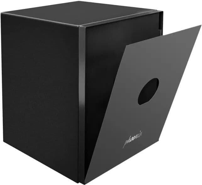 Frontpanel till kassaskåp LMB-500, svart färg