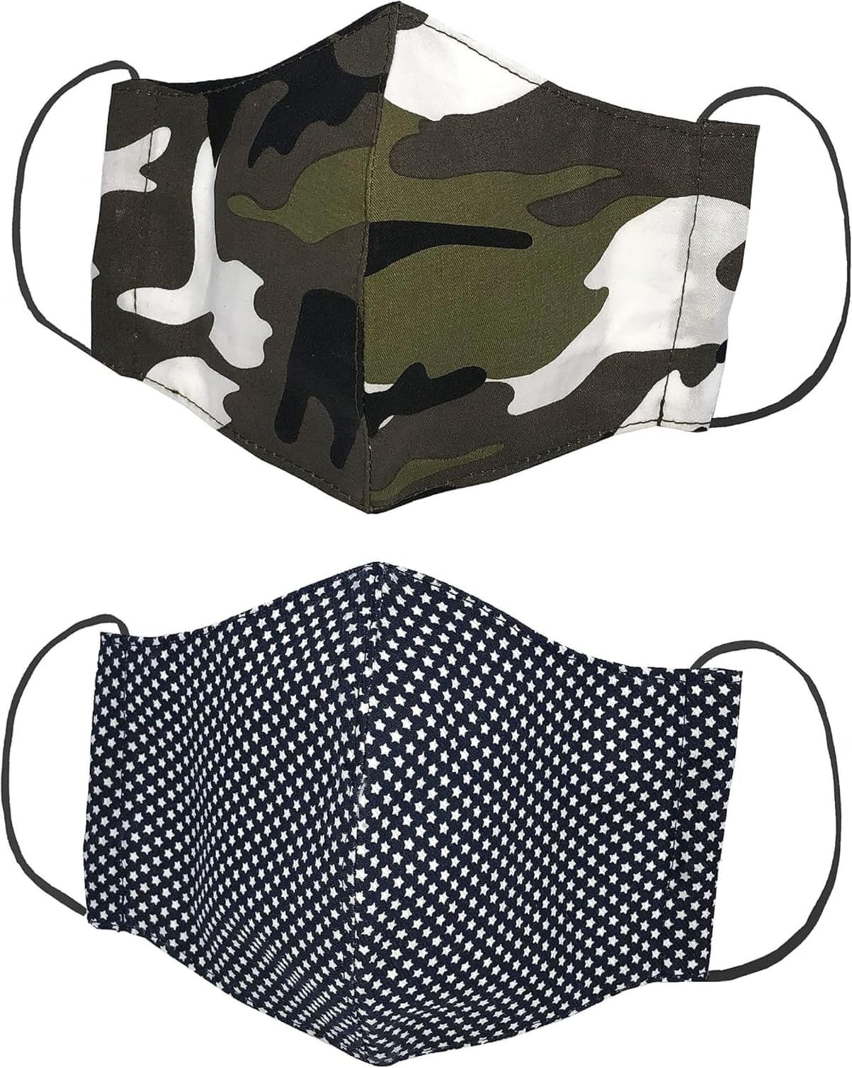 Kanguru Mascherina per bambini (modello Green Mask), multicolore, per bambini dai 6 ai 12 anni
