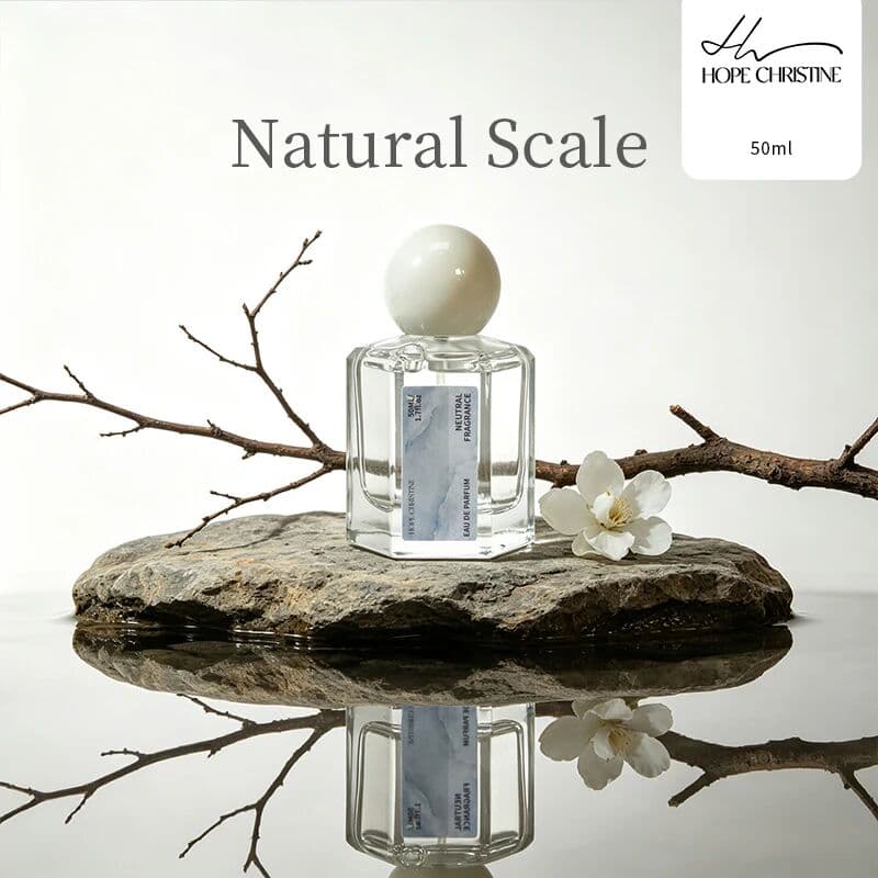 HOPE CHRISTINE Unisex Natural Scale Perfume Lily Cedar White Musk Fresh Pure Natural Aroma Long Lasting Light Perfume For Daily Casual Use