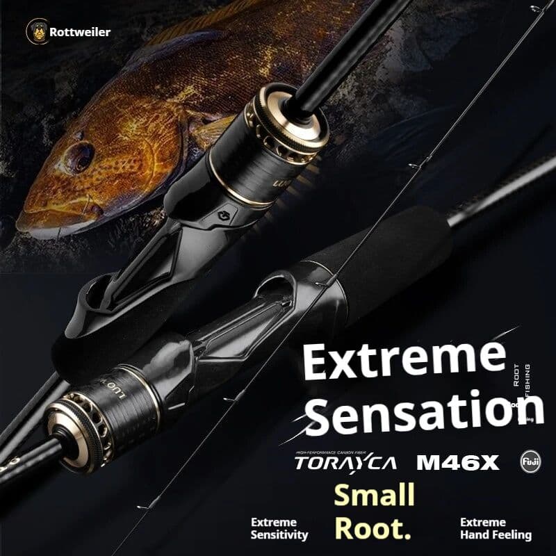 NONE Luoweina Ultimate Feeling XF Spinning/ Casting Fishing Rod 72g Ultra-light and Ultra-fast TORAY M46X Lure Fishing Rod