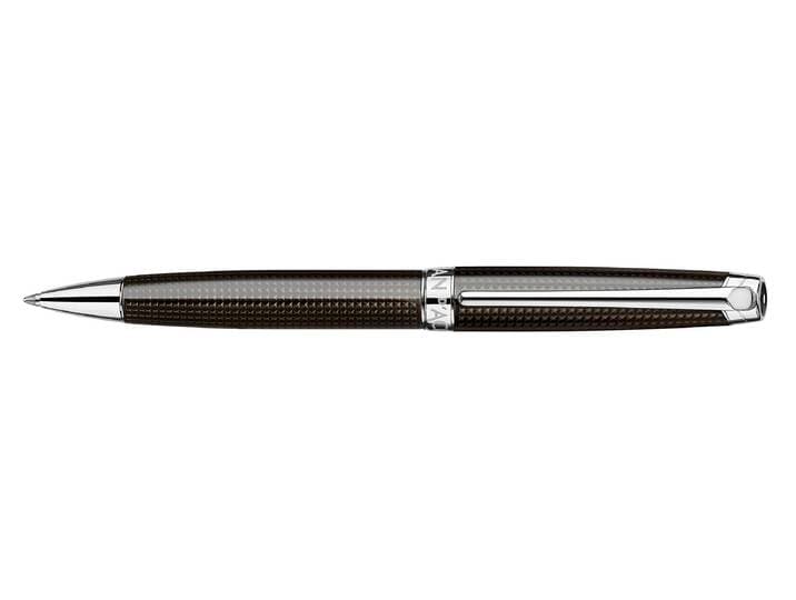 Kugelschreiber Caran d'Ache Léman D , schwarz, Metall, Stifte, Kugelschreiber