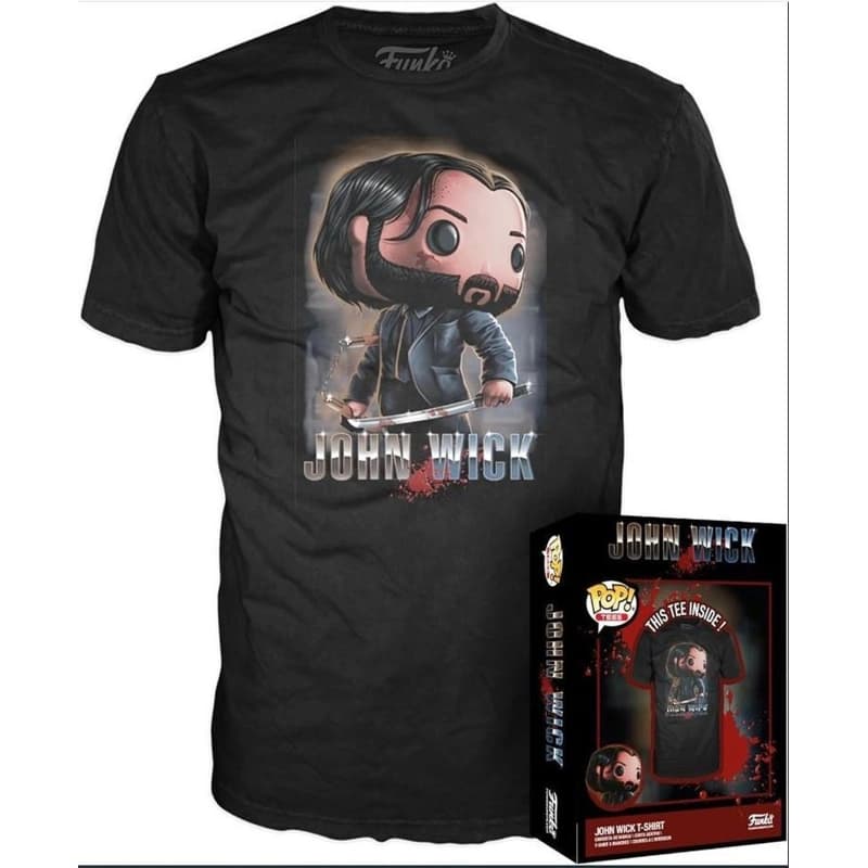 Funko Boxed Tee: John Wick 3 – T-Shirt, Size M 75133