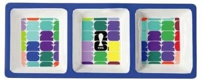 "FIFA 2026 3-Section Tray - 1.85"" H x 13.62"" L x 5.9"" W"