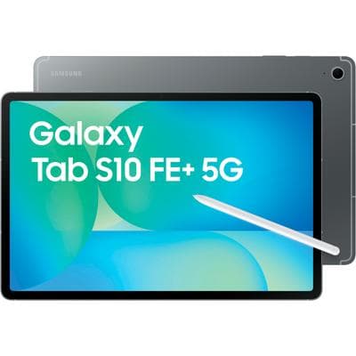 SAMSUNG Tablet "Galaxy Tab S10 FE+ 5G 128GB", grau, 8 GB,mit eSIM, Tablets_EBookReader