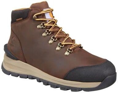 "Carhartt Gilmore 5"" WP Alloy Toe Work Hiker Boot - Mens 10.5 Brown Boot Medium"